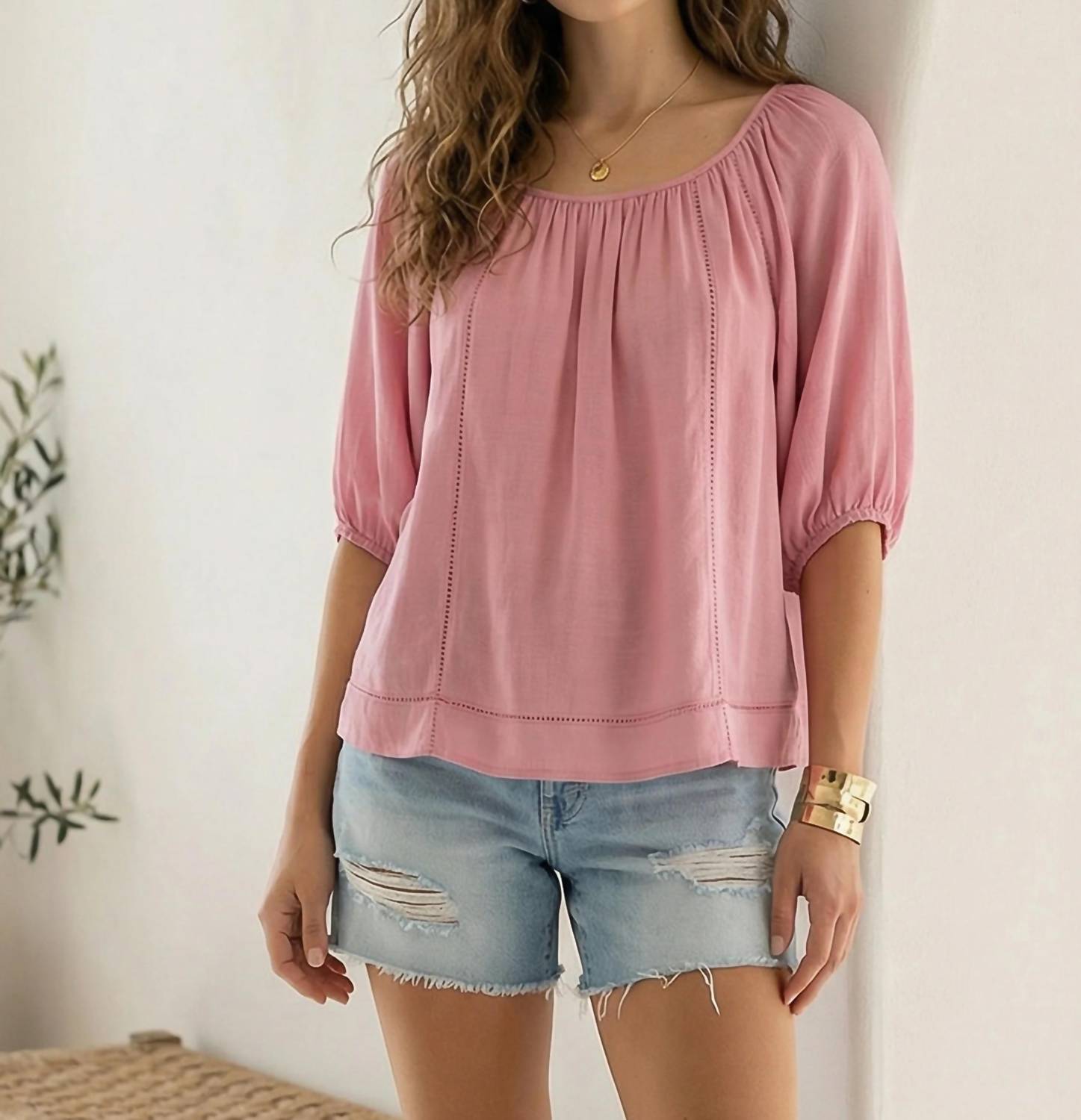 Fifteen Twenty - Liza Peasant Blouse