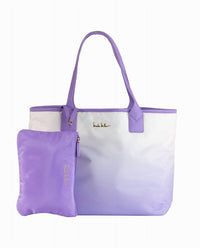 Nicole Miller - Women's Nylon Reversible Tote Bag