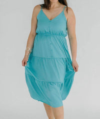 Thml - Bellamy Button Up Tiered Maxi Dress