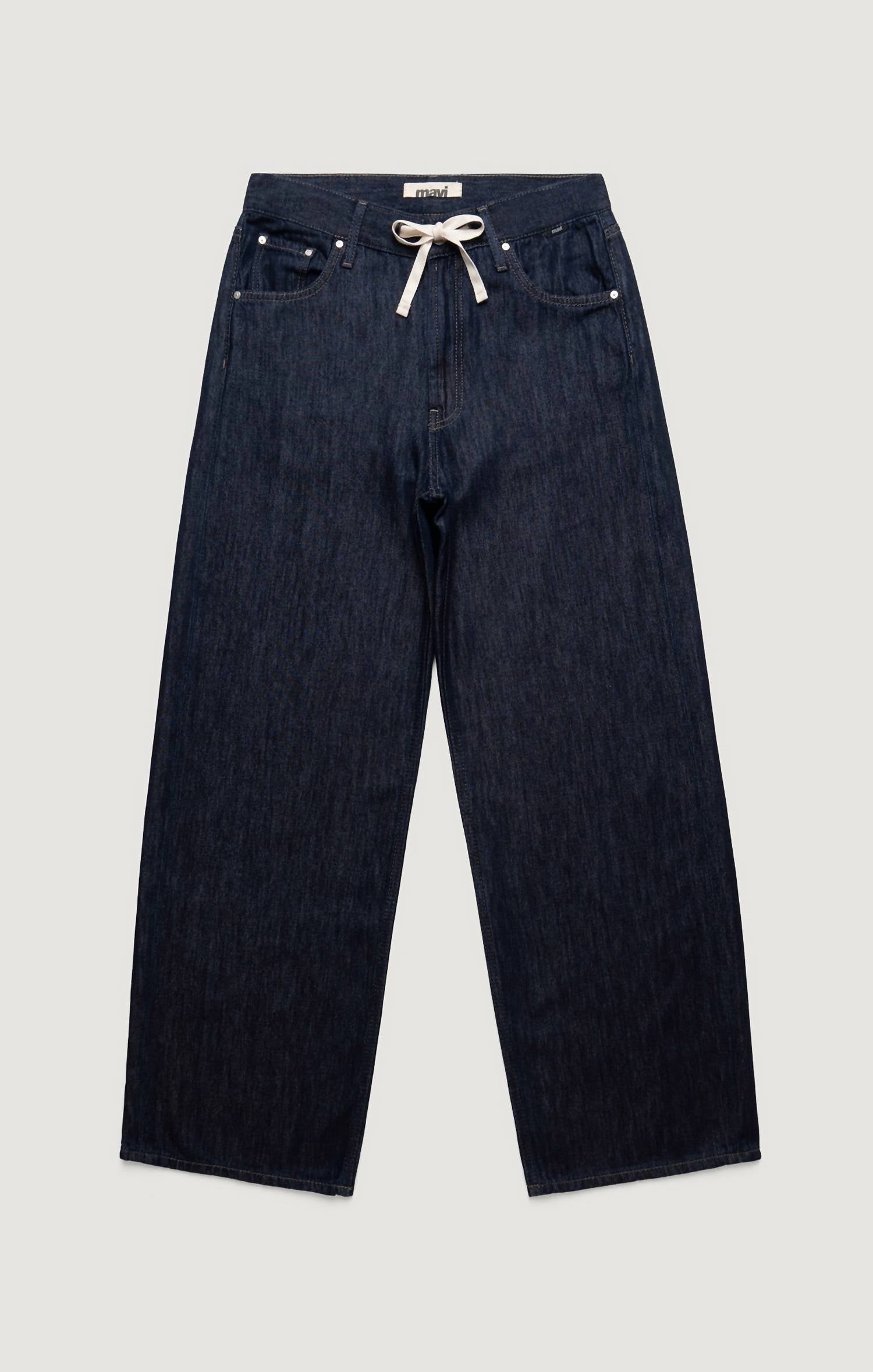 mavi Nella Wide Leg Jeans in dark wash - women's jeans - view 4
