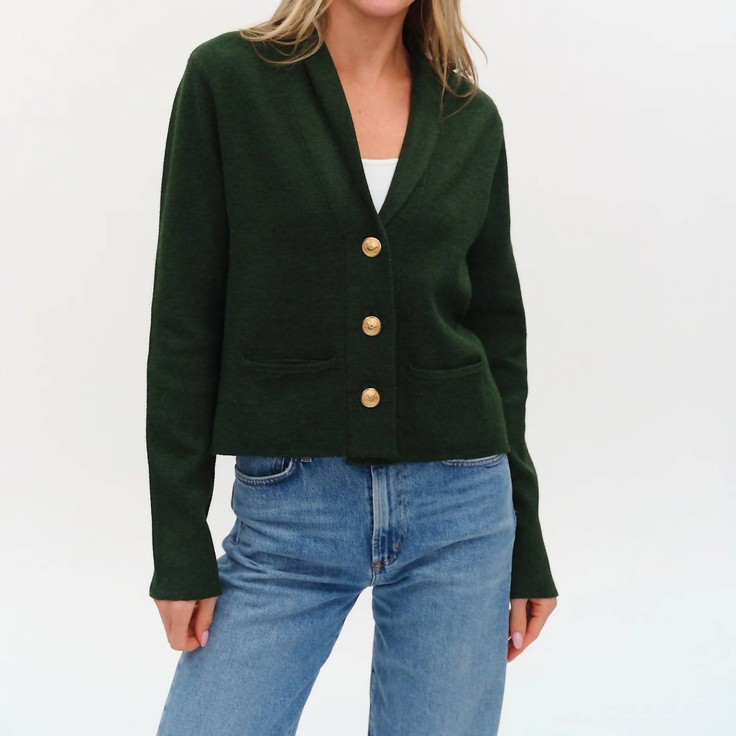 Six/Fifty - Lynn Shawl Lapel Knit Blazer