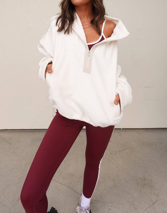 Hyfve - Half-zip Fleece Pullover Sweater