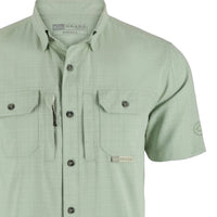 Drake - Men's Wingshooter Trey Cross Hatch Short Sleeve Shirt