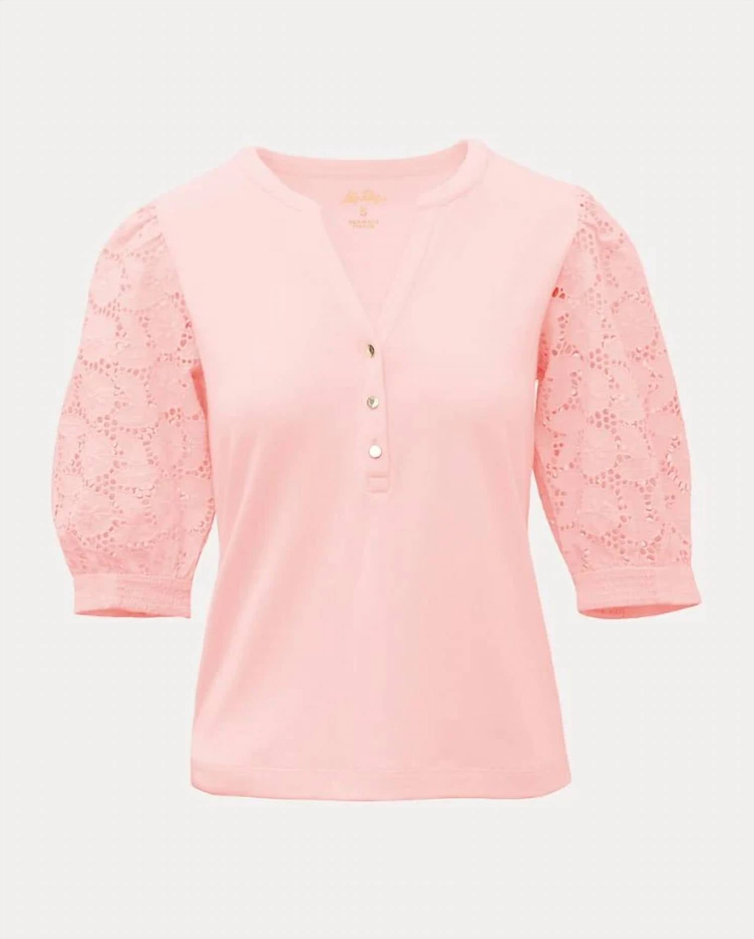 Lilly Pulitzer - RONSON EYELET KNIT TOP