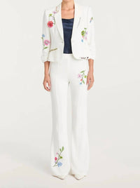 Cinq A Sept - Floral Vine Le Petit Khloe Blazer