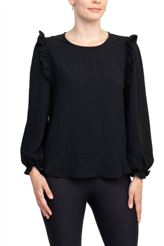 Counterparts - Bishop Smocked Cuffs Top