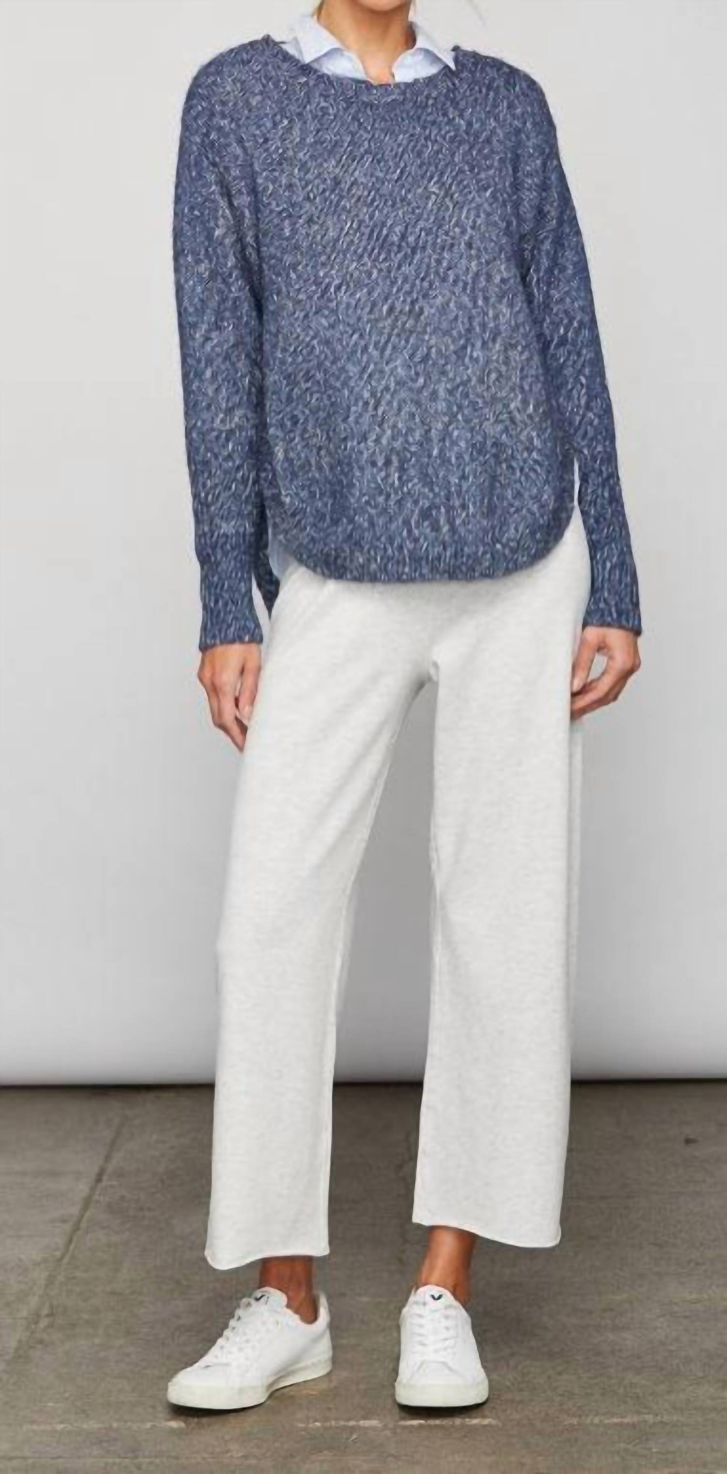 Alder Sweater Military Blue