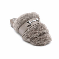 Solei Sea - Women's Hanni Belted Fur Clogs