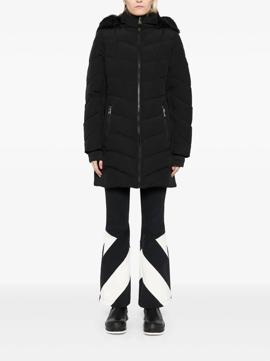Michael Michael Kors - Chevron Scuba Coat