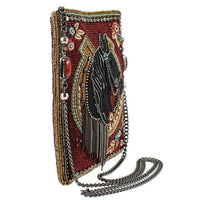 Mary Frances - Let's Gallop Beaded Horse Mini Crossbody Handbag