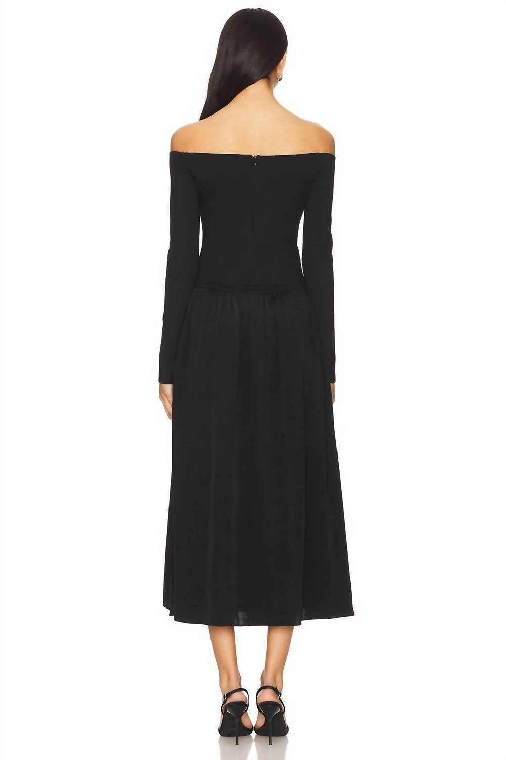 Rue Sophie - Rosette Midi Dress