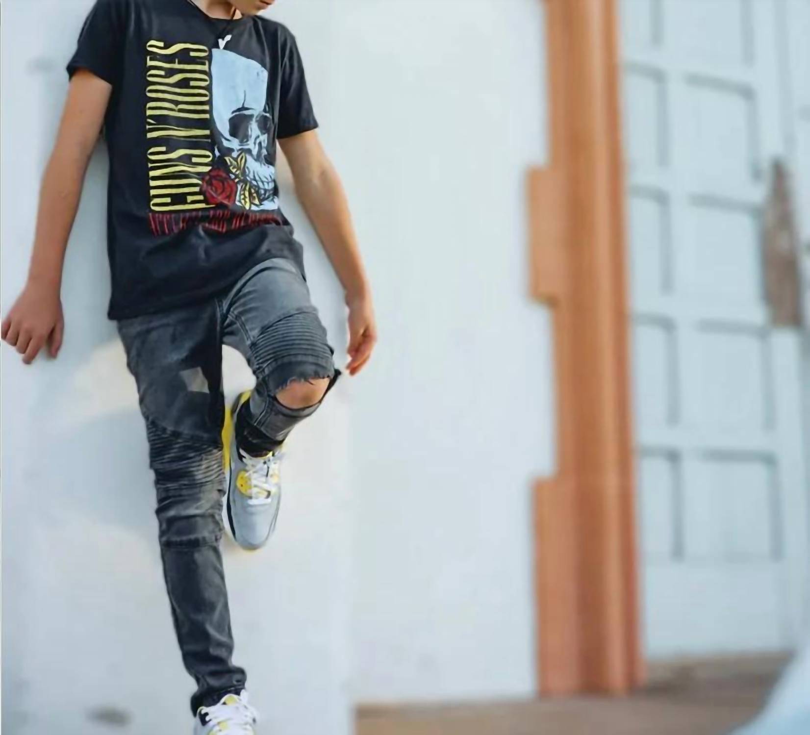 Rowdy Sprout - Kid's Guns N' Roses Tee