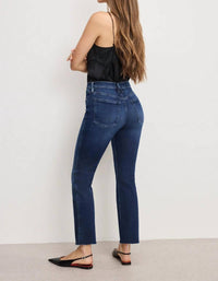 Good American - Soft Tech Good Kick Flare Jeans