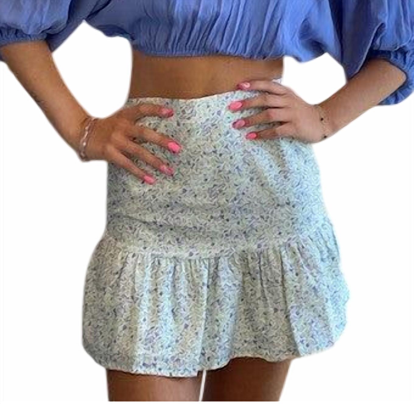 Osamore - Floral Print Skirt