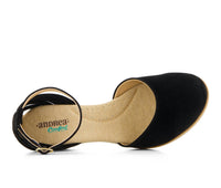 Andrea - Women's Wedge Ankle Strap Espadrilles