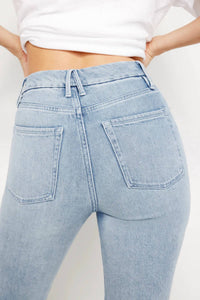 Good American - Good Boy Straight Slit Jeans