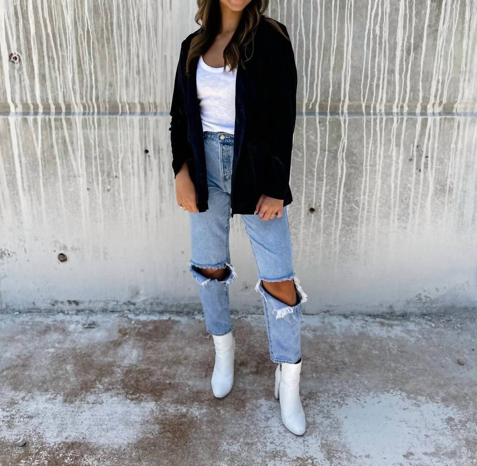 Blakeley - Everything We Knew Velvet Blazer