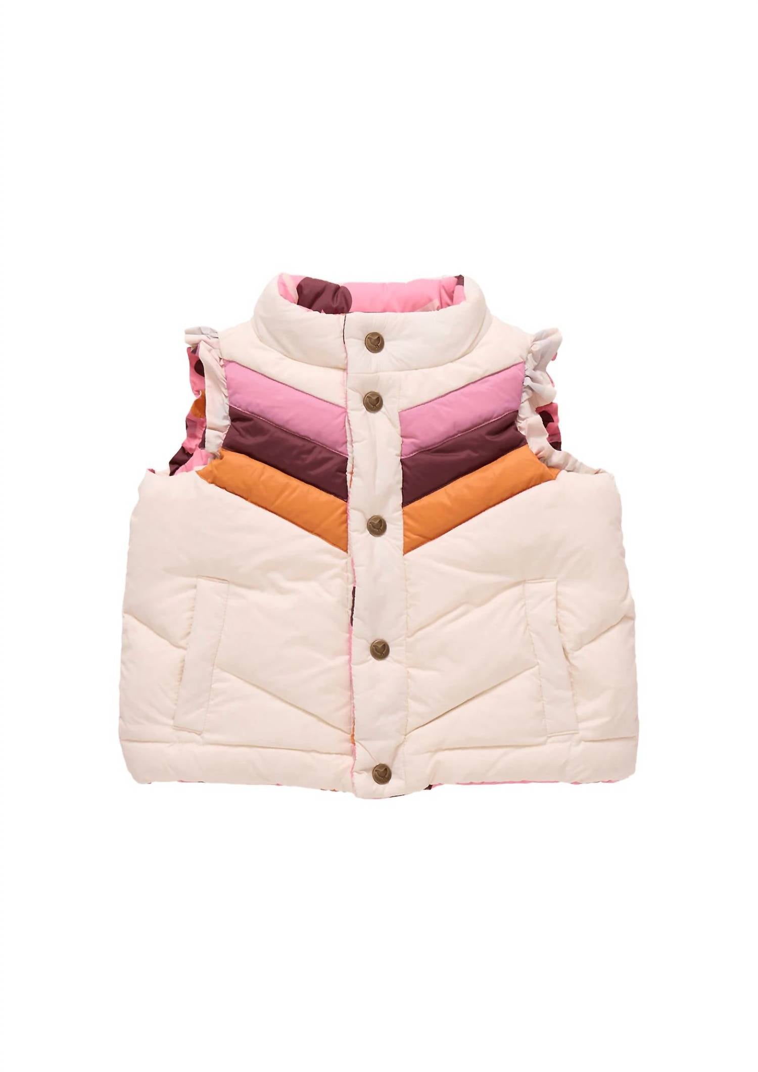 Pink Chicken - Reversible Ellis Ruffle Vest