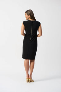 Joseph Ribkoff - Cutout Yoke Sheath Dress