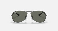 Ray Ban - Cockpit Medium Polarized Sunglasses Rb3362 004/58