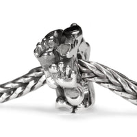 Trollbeads Walk Sterling Bead in silver - women's jewelry - detail view