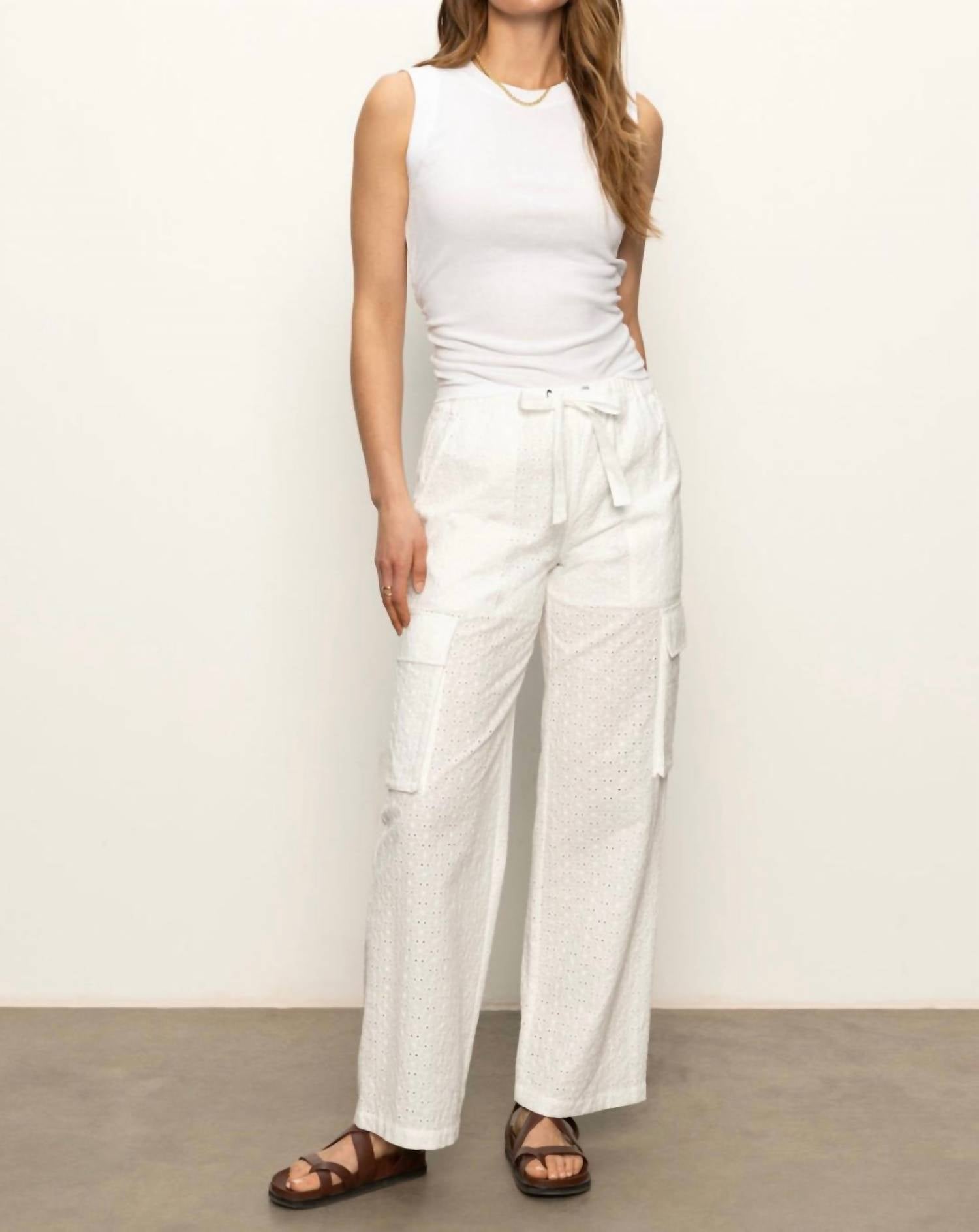 Sanctuary - Free Time Eyelet Pant