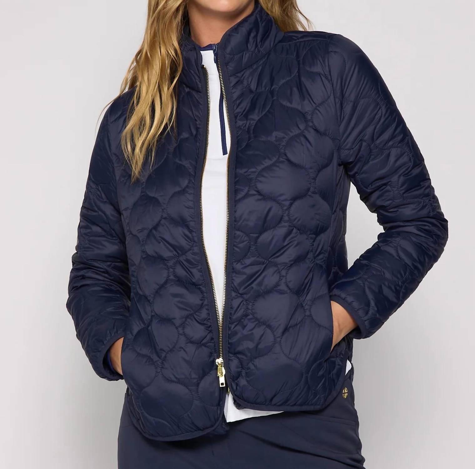 G Lifestyle - 2-Way Zipper Puffer Jacket