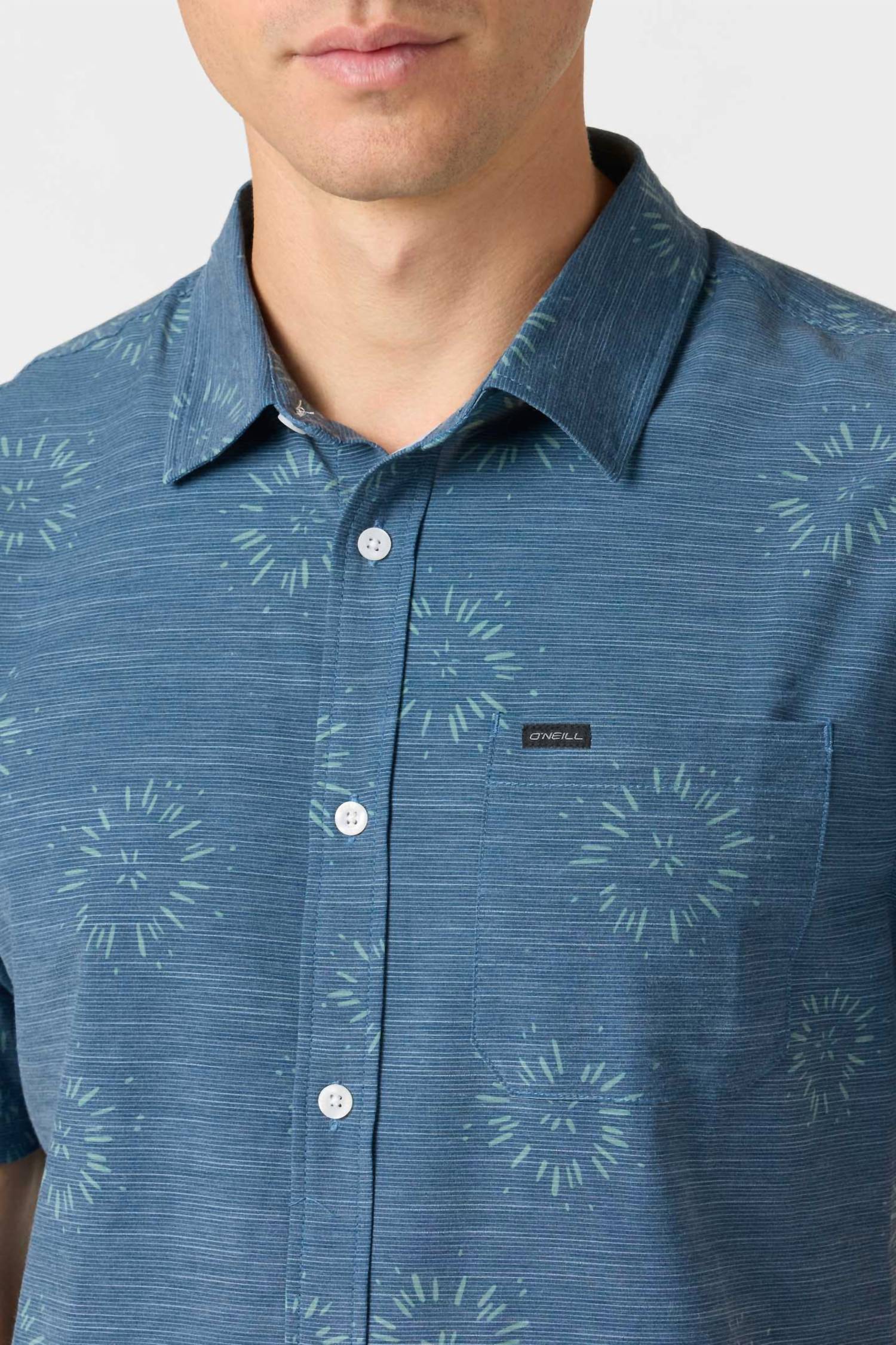 O'Neill - TRVLR UPF Traverse Slub Standard Button-Up