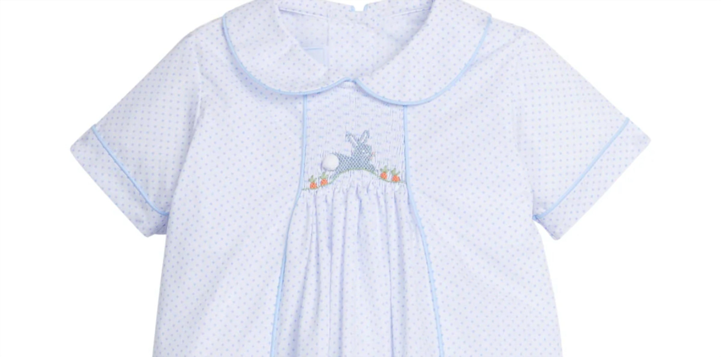 Little English - Boy's Chest Smocked Short Set