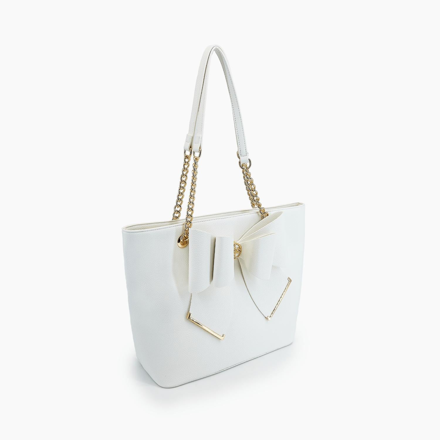 Like Dreams - Women's Aubrey Bow Vegan Tote Bag