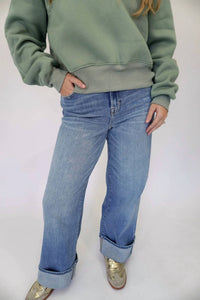 Hidden - Logan High Rise Dad Jeans