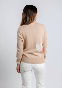 Whisper - Eve Quirky Heart Victory Crew Sweater