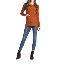 Papillon - Knit Cowl Neck Sweater