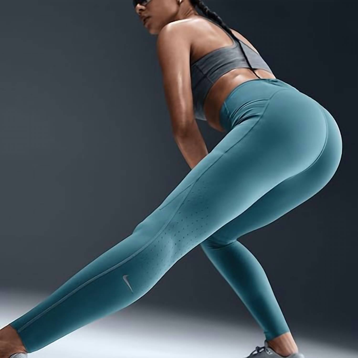 Nike - Swift High Waisted 7/8 Running Leggings With Pockets