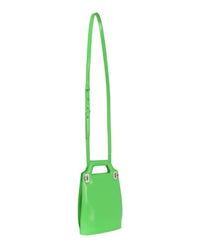 Salvatore Ferragamo Women's Micro Wanda Patent Leather Shoulder Bag in green - women's bag - view 4