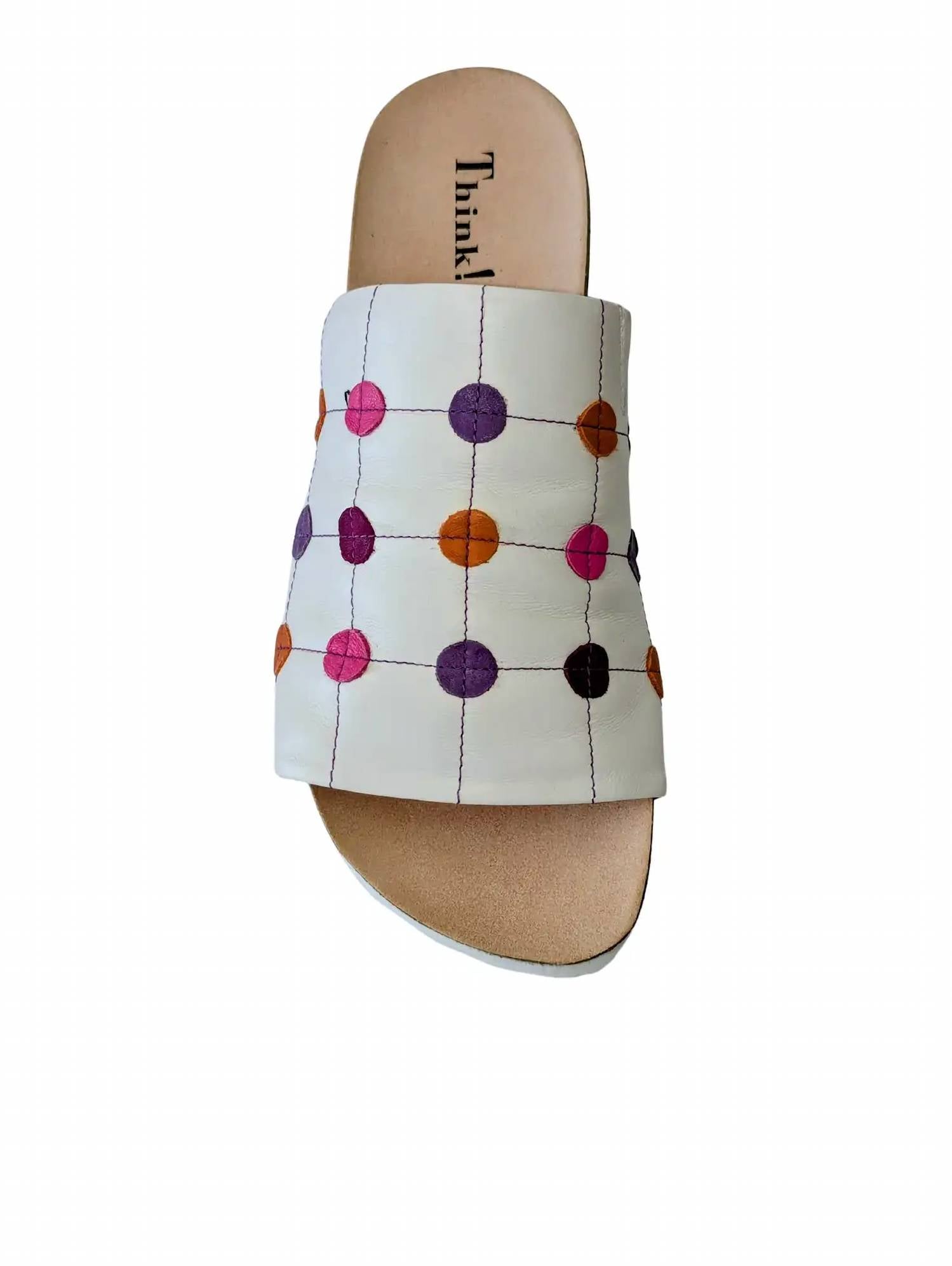 Think! Women's Koak Sandals in bianco kombi - women's sandal - alternate view