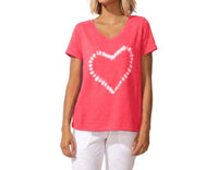 Escape - Destination Heart V-neck Tee - Plus