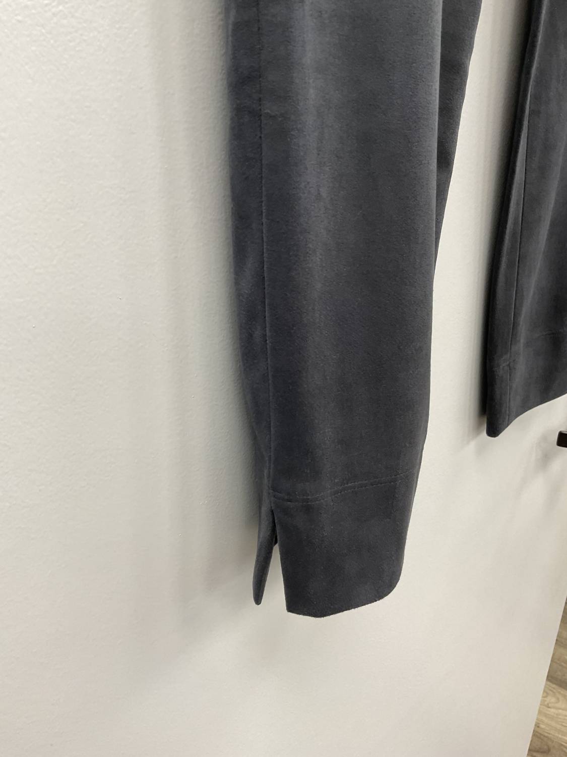 Seductive - NAVY TAPERED SABRINA VELOUR PANT