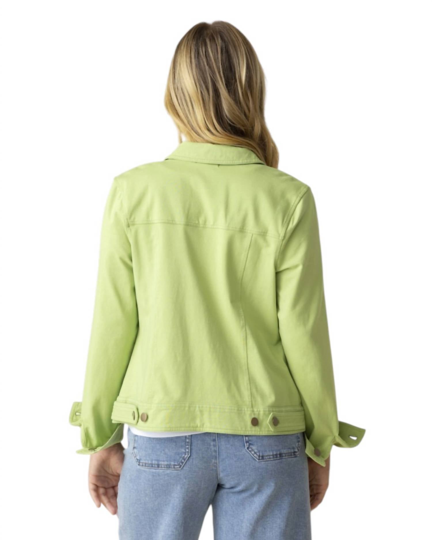 Habitat - Stonewash City Knits Jean Jacket - Plus