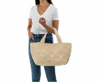 Haute Shore - Women's Bobbi Noir Woven Tote Bag