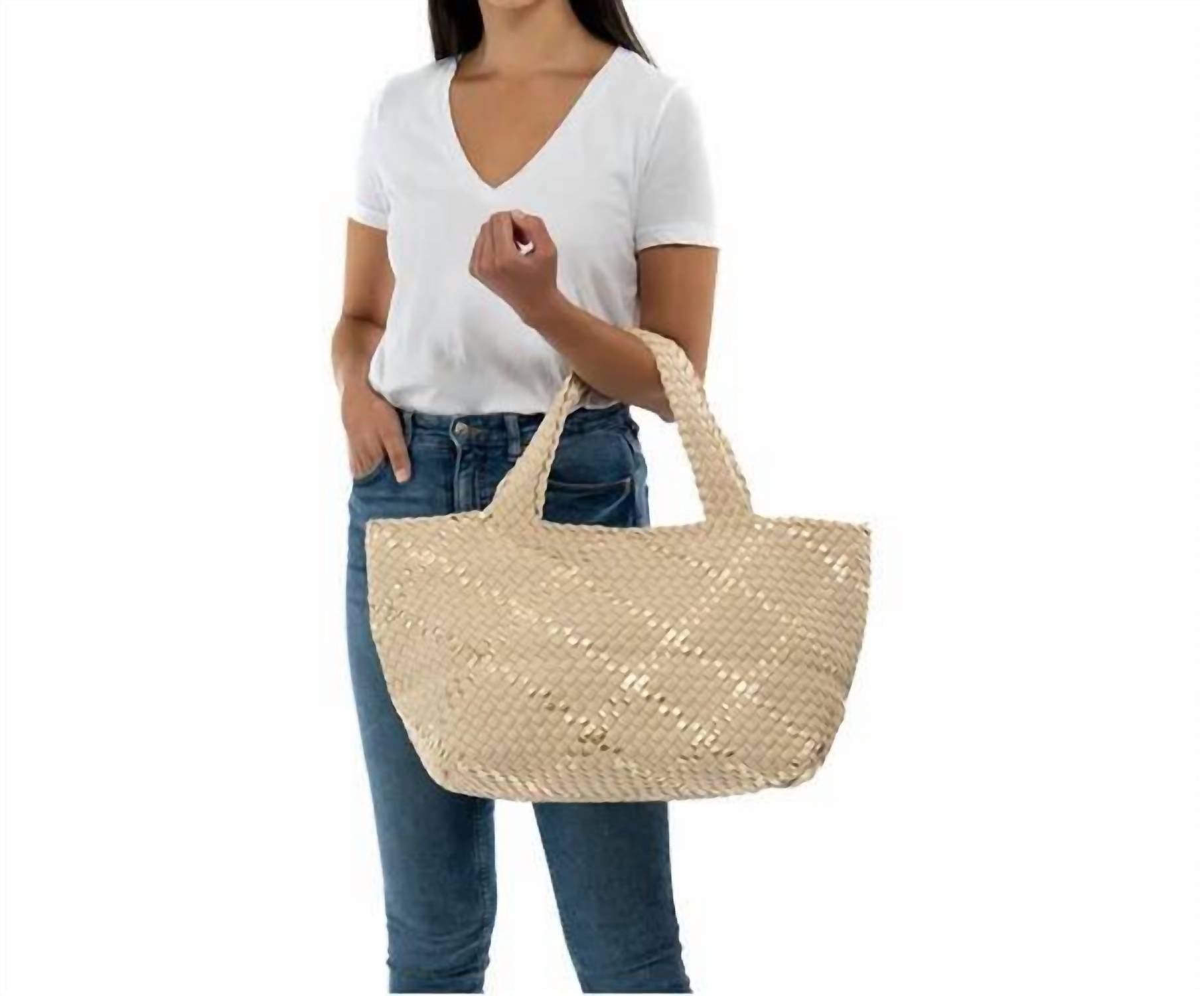 Haute Shore - Women's Bobbi Noir Woven Tote Bag