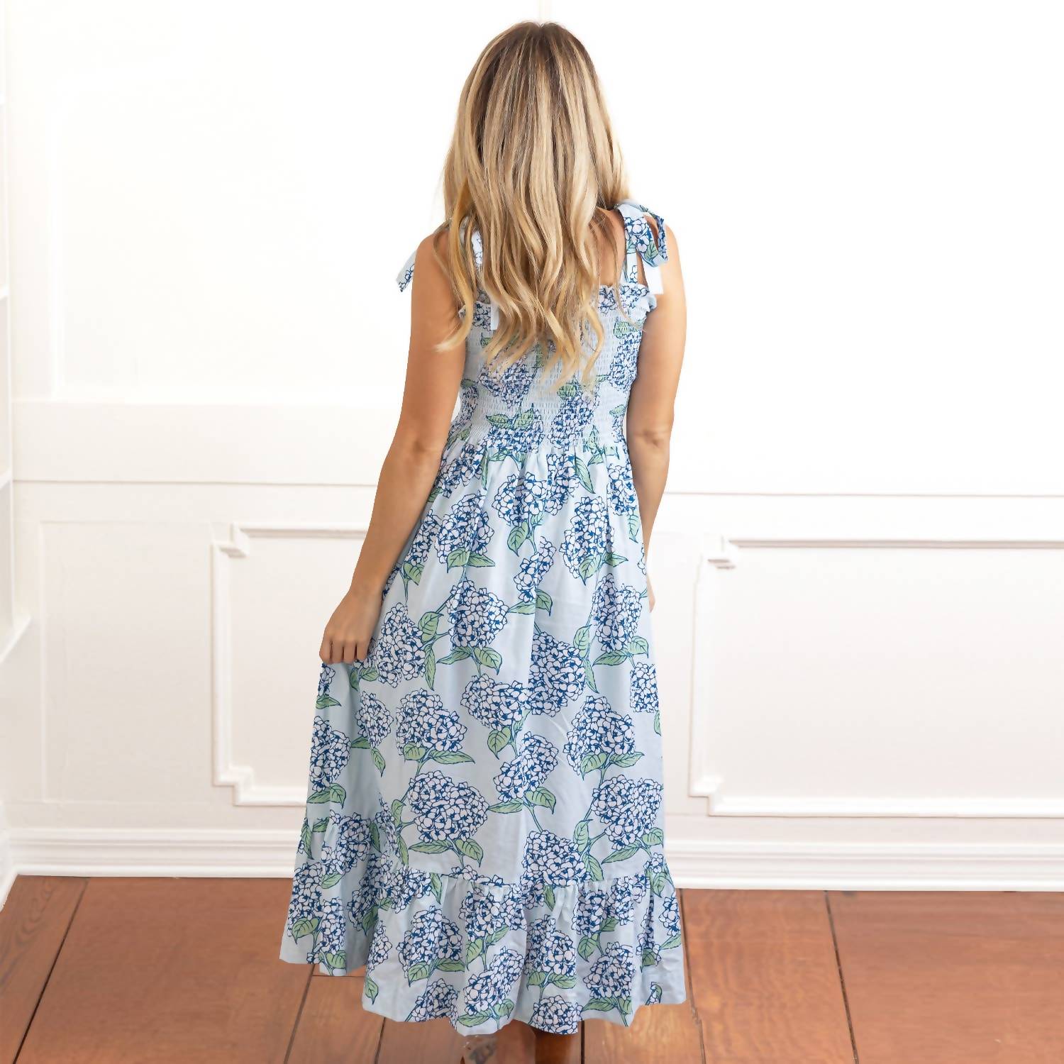 8 Oak Lane - The Hydrangea Smocked Dress