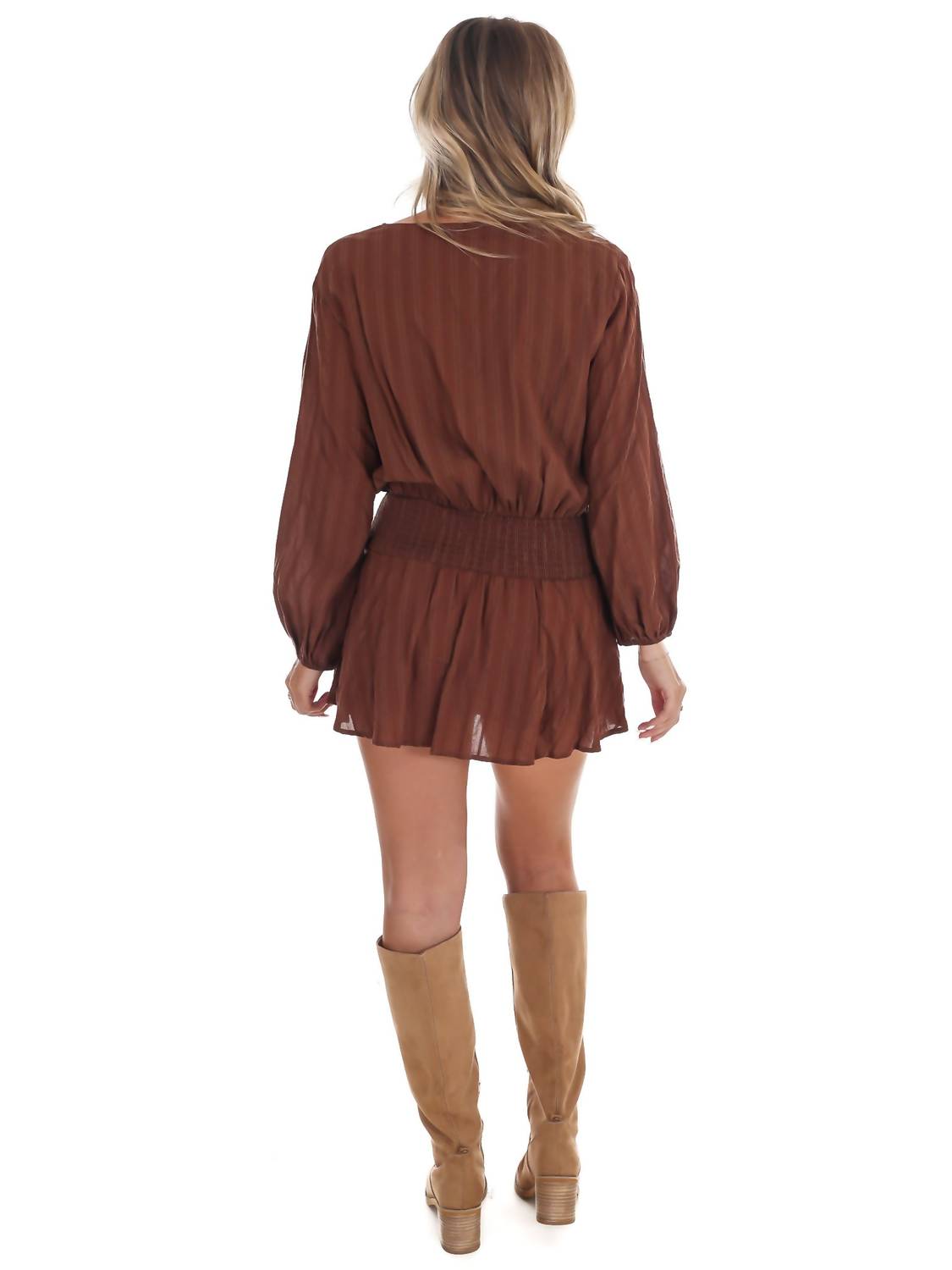 LE LIS Escape Mini Romper in brown - women's pants - view 5