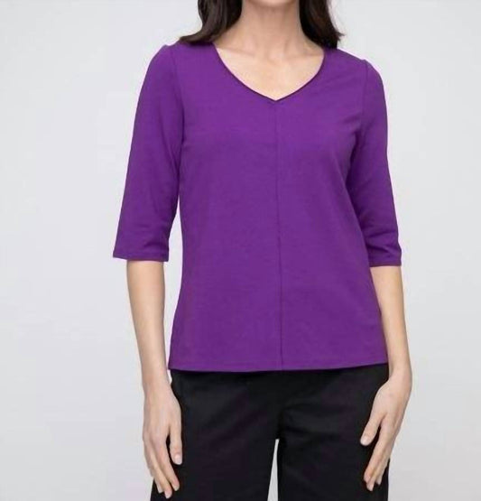 Liv - Layers Elbow Sleeve Top