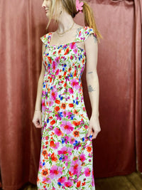 Dear John Denim - Emilie Smocked Maxi Dress