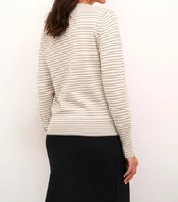 Kaffe - Kanala Round Neck Tight Knit Pullover