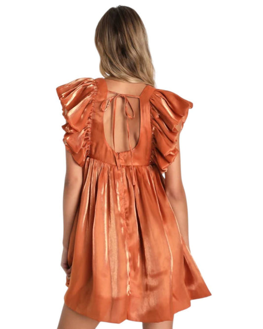 Lulus - Ruffled Babydoll Dress