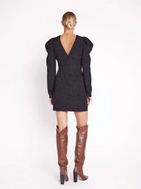 Berenice - Reve Short Dress With Puffed Sleeves