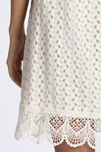 Kori - Lace Detailed Shift Mini Dress