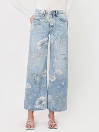 Vervet By Flying Monkey - Lucy High Rise Vintage Wide Jeans